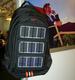 Photovoltaik-Rucksack
Wer gerne Wandern geht und trotzdem immer erreichbar sein möchte, für den ist der Rucksack mit integrierten Solarzellen genau das Richtige. Um die Telefonzentrale im