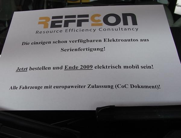 Reffcon - Resource Efficiency Consultancy
Ein Beratungsunternehmen spezialisiert sich auf die nachhaltige Nutzung unserer Ressourcen. Die Firma aus Österreich bietet praktische Hilfe von der Förderberatung