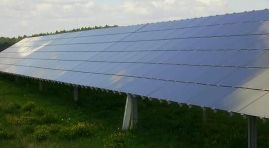 Solarpark auf Weideland
Landwirte haben es gerne, wenn die Rinder am Weideland ein paar Bäume haben unter denen sie Schatten finden. Was spricht also dagegen, die Photovoltaik auf Weideland zu setzen?