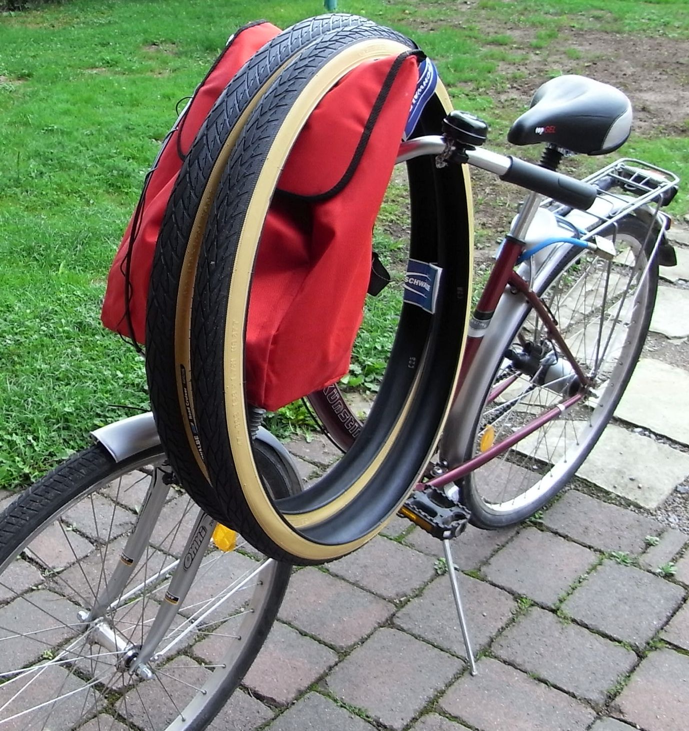 Fahrrad Einkauf Transportieren